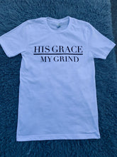 Load image into Gallery viewer, His Grace/My Grind Unisex Tee