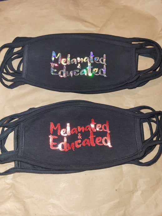 Melanated & Educated Facemasks